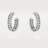 Clash De Cartier hoop-øreringer, liten modell
