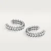 Clash De Cartier hoop-øreringer, liten modell