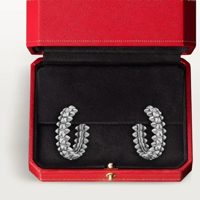 Clash De Cartier hoop-øreringer, liten modell