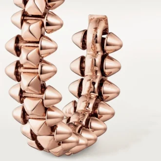 Clash De Cartier hoop-øreringer – rosagull, liten | Cartier Us