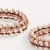 Clash De Cartier hoop-øreringer – rosagull, liten | Cartier Us
