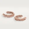 Clash De Cartier hoop-øreringer – rosagull, liten | Cartier Us