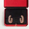 Clash De Cartier hoop-øreringer – rosagull, liten | Cartier Us
