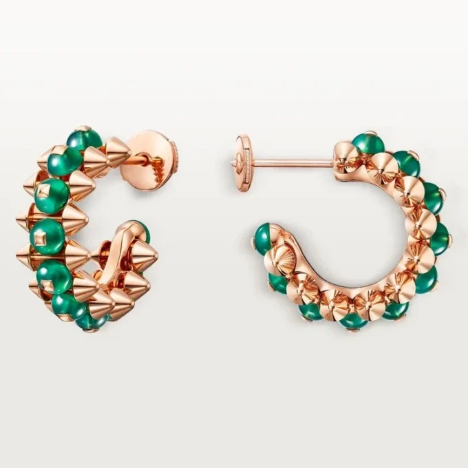 Clash De Cartier-øreringer, agat
