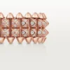 Clash De Cartier-ring, dobbel rad, pavé