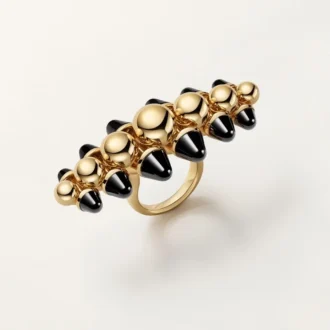 Clash De Cartier-ring, ekstra stor modell, onyx