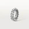 Clash De Cartier-ring – hvitt gull, medium modell | Cartier Us