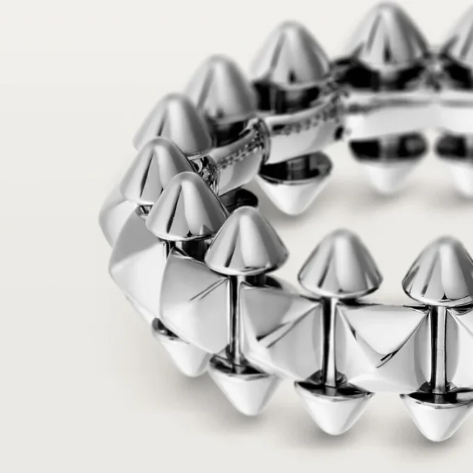 Clash De Cartier-ring – hvitt gull, medium modell | Cartier Us