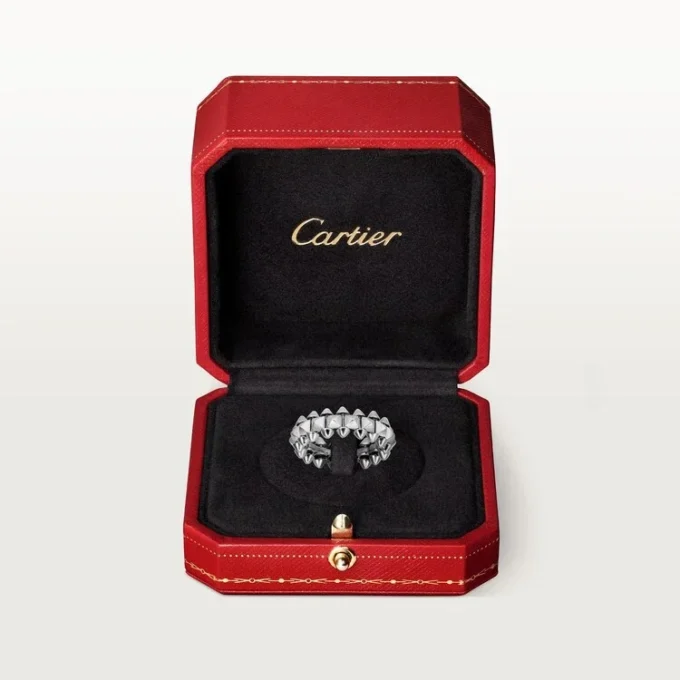 Clash De Cartier-ring – hvitt gull, medium modell | Cartier Us