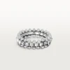 Clash De Cartier-ring, liten modell – hvitt gull – Cartier