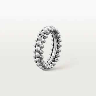 Clash De Cartier-ring, liten modell – hvitt gull – Cartier