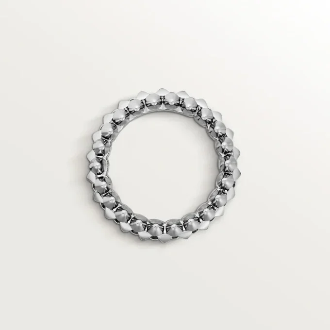 Clash De Cartier-ring, liten modell – hvitt gull – Cartier