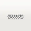 Clash De Cartier-ring, liten modell – hvitt gull – Cartier