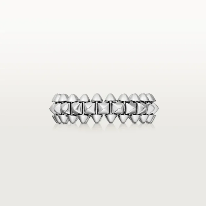 Clash De Cartier-ring, liten modell – hvitt gull – Cartier