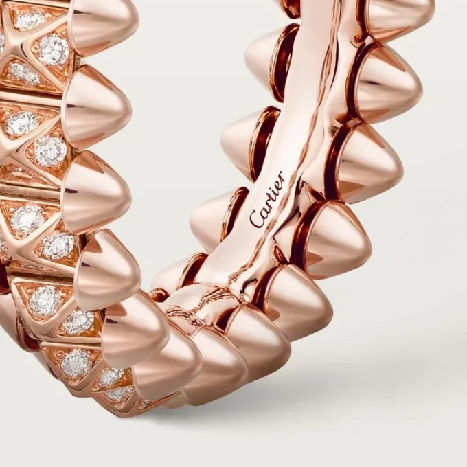 Clash De Cartier-ring, liten modell, pavé