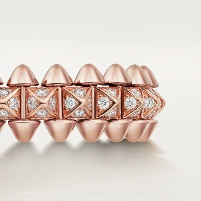Clash De Cartier-ring, liten modell, pavé