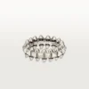 Clash De Cartier-ring, medium modell – hvitt gull – Cartier