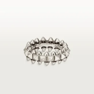 Clash De Cartier-ring, medium modell – hvitt gull – Cartier