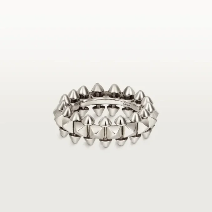 Clash De Cartier-ring, medium modell – hvitt gull – Cartier