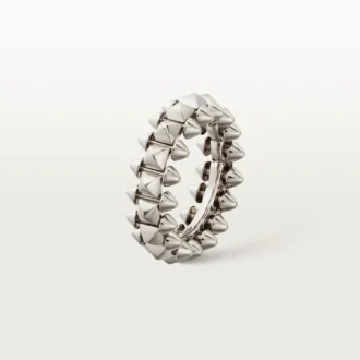 Clash De Cartier-ring, medium modell – hvitt gull – Cartier