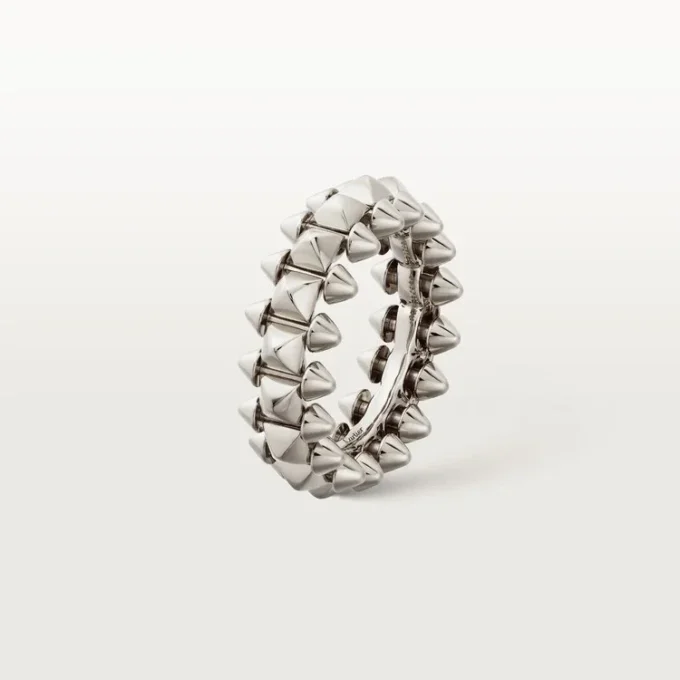 Clash De Cartier-ring, medium modell – hvitt gull – Cartier