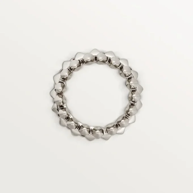 Clash De Cartier-ring, medium modell – hvitt gull – Cartier