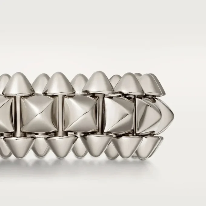 Clash De Cartier-ring, medium modell – hvitt gull – Cartier