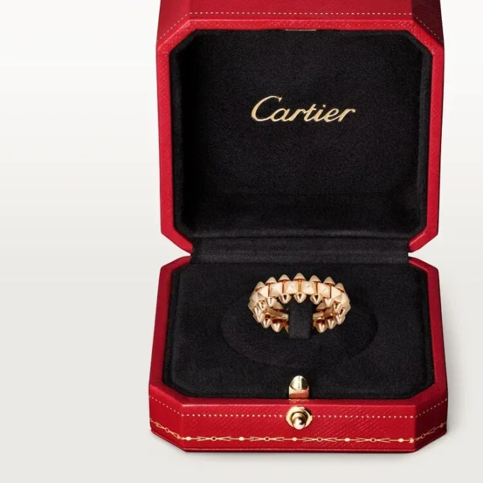 Clash De Cartier-ring, medium modell – rosa gull – Cartier