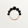 Clash De Cartier-ring, onyx, ekstra stor modell, diamanter