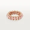 Clash De Cartier-ring, rosa kalcedon