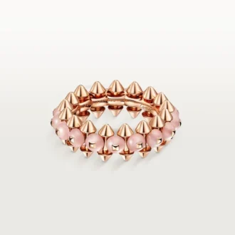 Clash De Cartier-ring, rosa kalcedon
