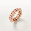 Clash De Cartier-ring, rosa kalcedon