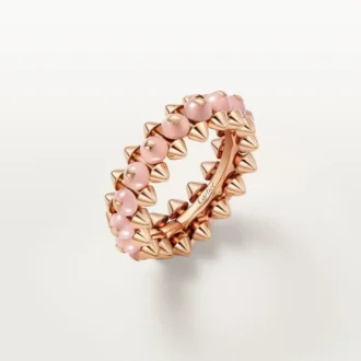 Clash De Cartier-ring, rosa kalcedon