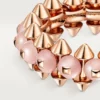 Clash De Cartier-ring, rosa kalcedon