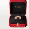 Clash De Cartier-ring, rosa kalcedon
