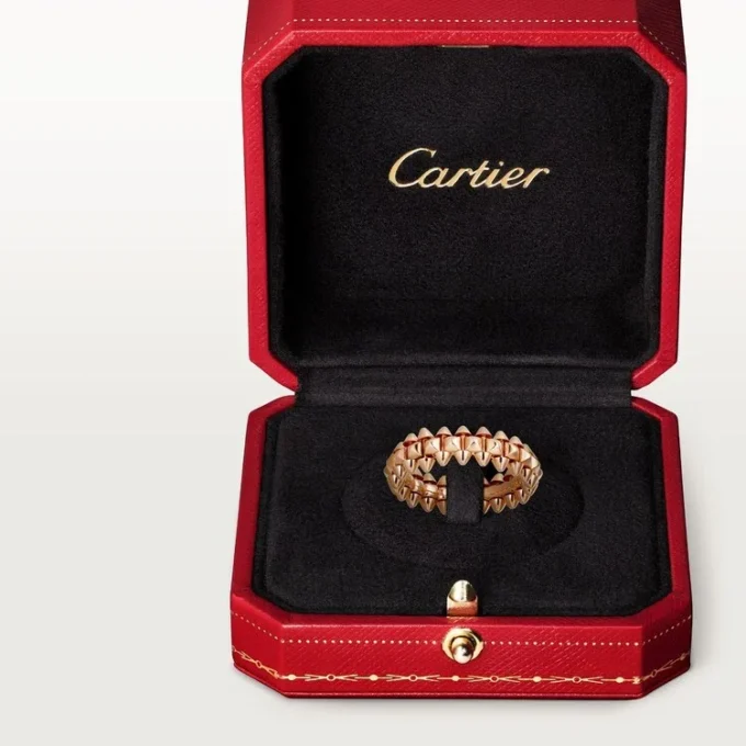 Clash De Cartier-ring – Rosagull, liten modell | Cartier Us