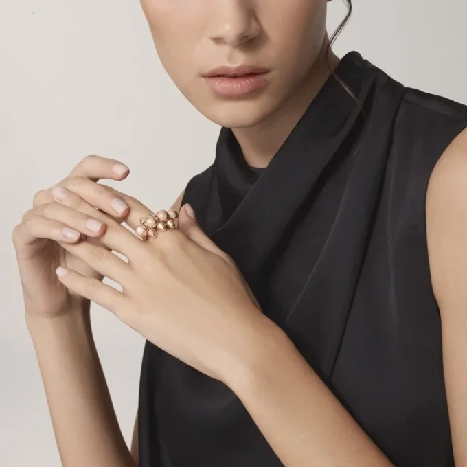 Clash De Cartier-ring, XL-modell – Rosagull – Cartier