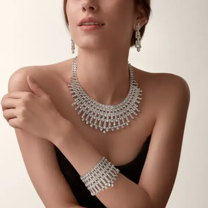 Diamantarmbånd, Diamanter