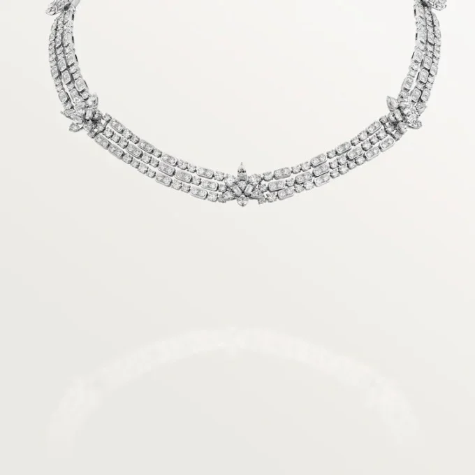 Diamantkolleksjon Halskjede, Diamanter