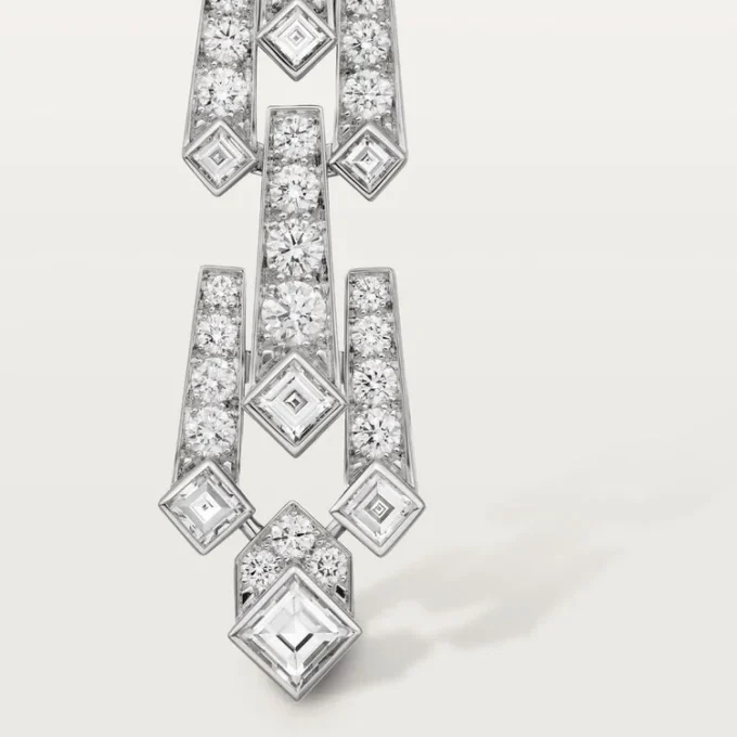 Diamantkolleksjon Øredobber, Diamanter