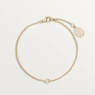 Diamants Legers armbånd, Sm – Gult gull, Diamant – Cartier