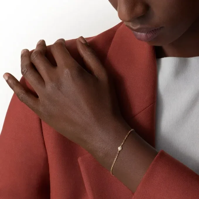 Diamants Legers armbånd, Sm – Gult gull, Diamant – Cartier