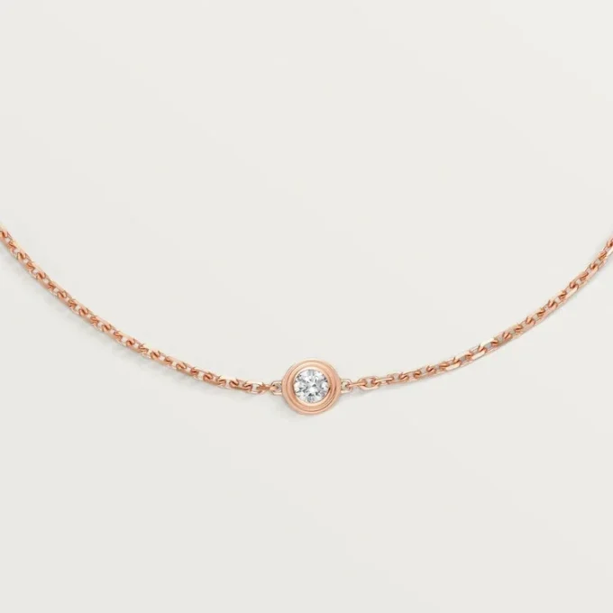 Diamants Legers armbånd, Sm – Rosagull, Diamant – Cartier