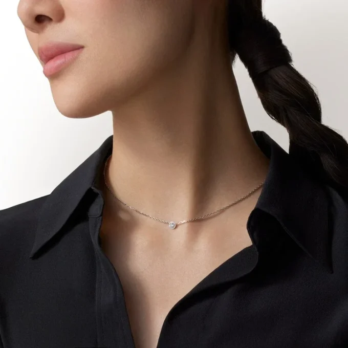 Diamants Legers halskjede, Lm – hvitt gull, diamant – Cartier
