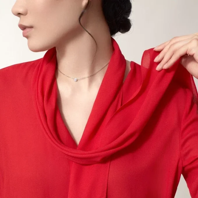 Diamants Legers halskjede, Lm – hvitt gull, diamant – Cartier