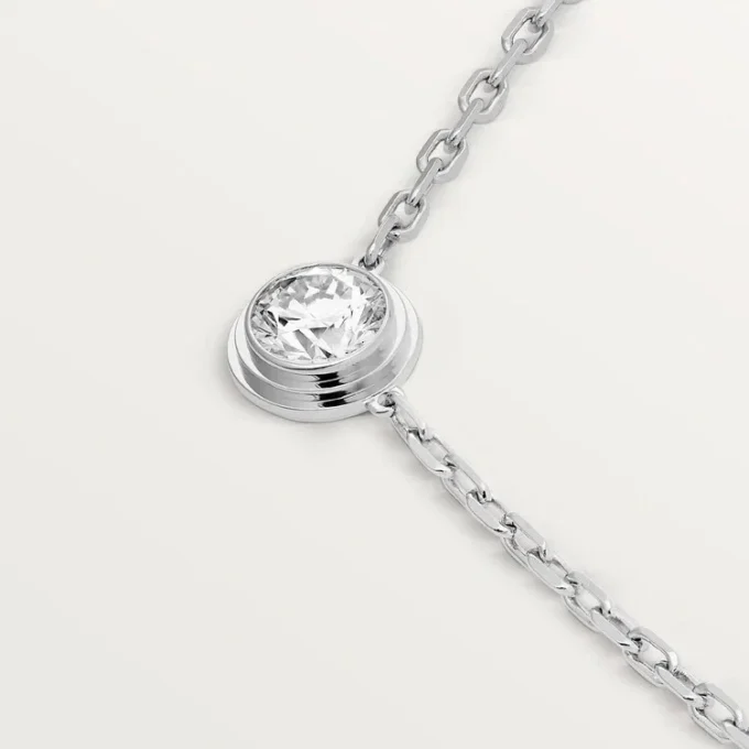 Diamants Legers halskjede, Lm – hvitt gull, diamant – Cartier