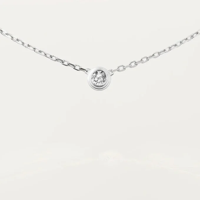 Diamants Legers halskjede, Lm – hvitt gull, diamant – Cartier