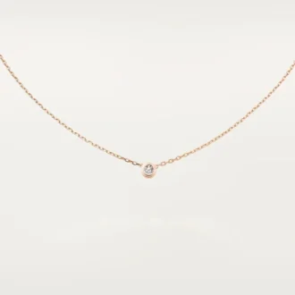 Diamants Legers halskjede, Lm – rosa gull, diamant – Cartier Diamants Legers halskjede, Lm – rosa gull, diamant – Cartier