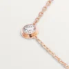 Diamants Legers halskjede, Lm – rosa gull, diamant – Cartier