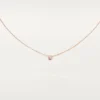 Diamants Legers halskjede, Sm – rosa gull, diamant – Cartier